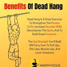 the benefits of dead hang - ups and how to use them in your home gym