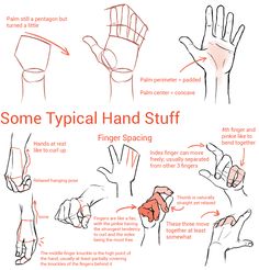 some typical hand stuff is shown in this diagram