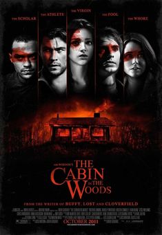 the cabin in the woods movie poster