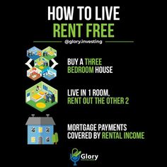 the flyer for how to live rent free