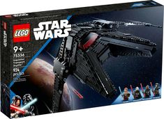 the lego star wars tie fighter is in its box