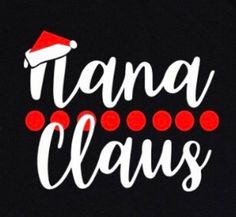 Nans Claus Christmas Holiday Tee. Super soft and comfy tee. Perfect Nana Shirt for the holiday season 🎄❤ EASY TO ORDERSelect Shirt Color: Black, White, Grey, Dark Teal, Army Green, Mint, MauveSelect Vinyl Color: See Chart in Picture Above. Please note Vinyl Choices in the “notes to seller” when checking out. If no vinyl choice is written, shirt will be sent exactly as pictured in the first picture. ❤ SHIRT SPECIFICATIONS & SIZINGAll of our shirts are light weight, preshrunk 100% ring-spun combe Nana Christmas Gifts, Grandpa Christmas, Grandma Christmas, Grandmas Christmas, Nana Shirts, Christmas Gifts For Grandma, Hanger Design, Grandma Shirt, Baseball Mom Shirts