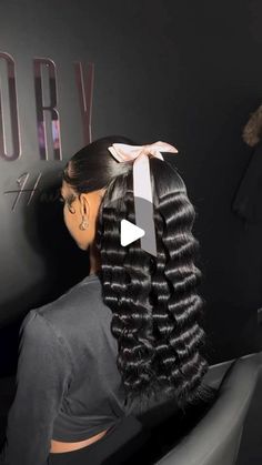 DAILY DOSE OF HAIR™️ on Instagram: "@emoryhairco 🎀📸  #ponytail #halfuphairstyle #crimpedhair" Crimped Ponytail, Crimped Hair, Low Ponytail, Half Up Half Down Hair, Half Up Hair, March 17, Half Up Half Down, Half Up, Daily Dose