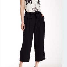 For A Look That’s Relaxed And Polished, Turn Your Attention To The Cropped Pants. This Design Includes A Matching Sash Belt For A Desirable Fit And Fashion Enhancement, While Front Pleats And A Breezy Shape Leave Breathing Room. Style It With Heels And A Chiffon Top For An A+ Outfit. 100% Polyester Size Small: 24.25” Length Zip Fly And Hook-And-Bar Closure Side Pocket And Back Welt Pocket Machine Wash Cold, Tumble Dry Low Made In China A Outfit, Pants With Belt, Breathing Room, Sash Belts, Sash Belt, Room Style, Crop Pants, Chiffon Top, Side Pocket