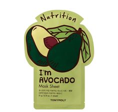 AVOCADO Sheet Mask Collection, Avocado Nutrition, Avocado Mask, Apricot Fruit, Essence Water, Mask Collection, Avocado Fruit, Pear Fruit, Banana Fruit