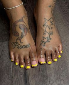 #follow #tattoos #tattooideas #blogging #blogger #blog 16 Tattoo, Yellow Nail, Gel Toes, Tattoos For Black Skin, Pretty Tattoos For Women