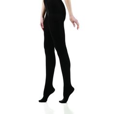 Solid Opaque Tights: Black compression socks are fun and therapeutic alternative to regular socks. 100% Satisfaction Guarantee. Click now to learn more. Sleek Thigh High Compression Tights, Sleek Compression Thigh High Tights, Elegant Full-length Compression Tights, Elegant Full Length Compression Tights, Fitted Elastane Tights For Workwear, High Stretch Full Length Tights For Work, Black Stretch Legwear For Work, Full-length Comfort Stretch Smoothing Tights, Compression Tights For Work