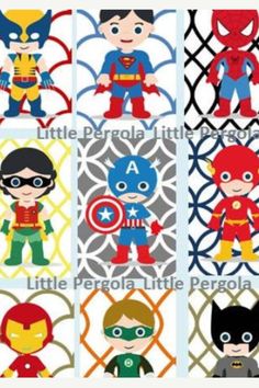 cross stitch pattern for the little hero boys