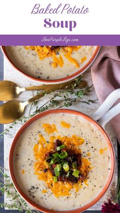 Baked Potato Soup Best Baked Potato Soup, Potato Soup Video, Soup Video, Best Baked Potato, Creamy Soup Recipes, Making Baked Potatoes, Loaded Sweet Potato, Loaded Baked Potato, Loaded Baked Potato Soup