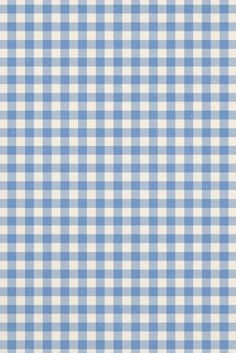 a blue and white gingham checkered fabric