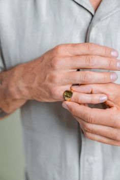 Bloedstone | Mens Tigers Eye Signet Ring, Silver and 14k Gold – Blœdstone Fair Trade Jewelry, Gem Show, Stone Pattern, Eye Ring, Luck Charms, Ancient Cultures, Recycled Sterling Silver, Antique Rings, Tiger Eye