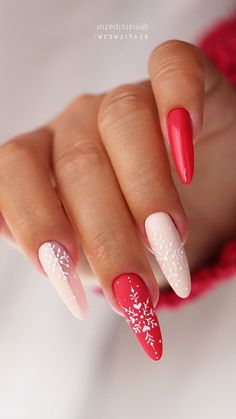 These Christmas Nails Nail Art Ideas – Get Ready to Shine! 💅. Get festive with these stunning Christmas Nails Nail Art ideas that will make your nails the talk of every holiday party! From elegant Christmas Gel Nails to chic Christmas Nails Acrylic, there\'s a look for everyone. 🎅✨ Want something fun and easy? Try Cute Christmas Nails or go with Christmas Nails Easy for a quick, stylish look. Bring on the Festival Nails and show off Her Nails with confidence. If you’re in a rush, Stick On Nai... Holiday Manicure, Christmas Tree Nails, Candy Cane Nails, Christmas Gel, December Nails, Red Christmas Nails, Light Nails, Winter Nails Acrylic, Cute Christmas Nails