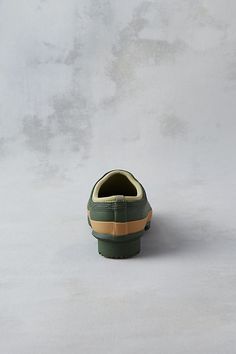 A classic style from the Hunter collection, this handmade garden clog features a high-traction sole, soft rubber construction, and a practical neoprene lining. | Hunter Garden Clogs by Terrain in Green, Women's, Size: 6, Rubber at Anthropologie Green Outdoor Clogs With Rubber Sole, Green Rubber Sole Outdoor Clogs, Green Rubber Sole Clogs For Outdoor, Garden Clogs, Clog Sandals, Women Hunters, The Hunter, Womens Clogs, Handmade Fashion