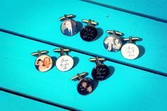 Memorial Cuff links Musical Theater Gifts, Theatre Gifts, In Memoriam, Personalised Gift Boxes, Cufflinks Wedding, Family Wedding, Wine Charms, Father Of The Bride, Tie Accessories