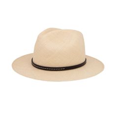 Ninakuru-2061p-Panama-hat-Natural-Long-brim-Leather-band-Line-stitch-Cotton interior-band-09 Beige Panama Hat With Short Brim For Travel, Beige Panama Hat With Curved Brim For Travel, Beige Short Brim Panama Hat For Travel, Cream Straw Hat With Curved Brim For Travel, Cream Straw Hat For Travel With Curved Brim, Cream Curved Brim Straw Hat For Travel, Brown Woven Straw Fedora, Brown Woven Straw Hat With Curved Brim, Natural Fedora With Curved Brim For Travel