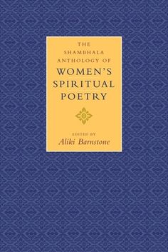 the book cover for women's spirital poetry