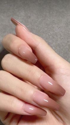 Maybe Nails, Beauty Nails Design, Simple Gel Nails, Casual Nails, Blush Nails, Pretty Gel Nails, Soft Nails, Beauty Nail, Fire Nails