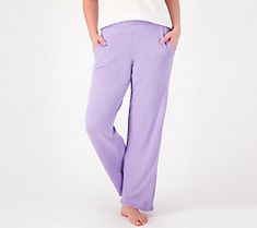 Soak up the serious softness of this straight-leg pant during your next lounge sesh. Their lightly brushed fabrication puts comfort at the forefront, earning them a place at the top of your drawer. From Cuddl Duds. Cuddl Duds, Straight Leg Pants, Leg Pants, Knitted Sweaters, Straight Leg, A Place, Lounge, Pants, Fabric