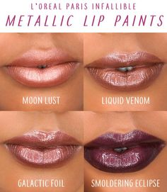 Metallic Lipstick, Metallic Lips, Best Lipsticks, Liquid Metal, Lip Paint, Lip Art, Makeup Organizer, Makeup Geek