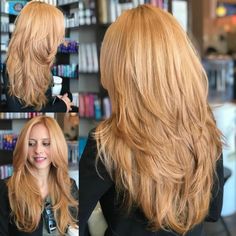 Layered Hairstyles, Strawberry Blonde Hair, Haircut For Thick Hair, Long Wavy Hair, Easy Hairstyles For Long Hair