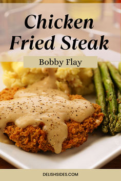 Bobby Flay Chicken Fried Steak Bobsredmill.com Recipes, Buttermilk Chicken Fried Steak, Chicken Fried Steak Buttermilk, The Cozy Cook Chicken Fried Steak, Kent Rollins Chicken Fried Steak, Top Round Steak Recipes, Bobby Flay Fried Chicken