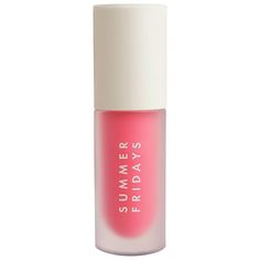 What it is: A plush lip oil that glides on like a dream to deliver high-shine tint and intense hydration.Formulation Type: Lip OilBenefits: HydratingHighlighted Ingredients: - Vegan Oil Complex: Delivers a surge of intense moisture for softer, more supple lips.- Vitamin E: Works to protect, nourish, and soften dryness-prone lips.Ingredient Callouts: It is cruelty-free.What Else You Need to Know: This lip oil has a nonsticky formula that nourishes lips with a blend of nine moisturizing oils for l Lipgloss Summer Fridays, Summer Fridays Lip Oil Pink Cloud, Summer Lip Gloss, Summer Fridays Lip Oil, Summer Fridays Lip Balm, Dream Skincare, Summer Fridays Lip, Summer Friday, Preppy Makeup