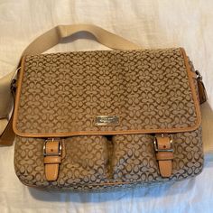 Tag Still On Messenger Bag. Leopard Print Handbags, Coach Messenger Bag, Coach Bucket Bag, Messanger Bag, Coach Leather Bag, Coach Crossbody Purse, Laptop Messenger Bags, Vintage Coach Bags, Coach Shoulder Bag