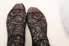 Black Socks With Lace Trim For Spring, Fitted Black Socks With Lace Trim, Summer Lace Trim Fitted Socks, Fitted Lace Trim Socks For Summer, Stretch Black Stockings With Lace Trim, Black Lace Stockings With Lace Trim, Black Stretch Lace Stockings, Black Lace Socks With Lace Trim, Summer Lace Socks With Lace Trim