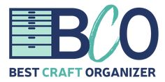 the logo for best craft organizer