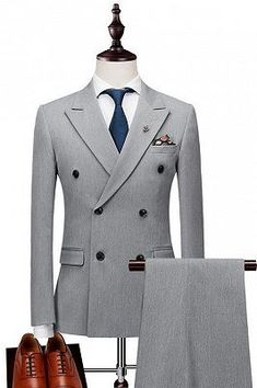 Silver Suit For Men, Kingsman Suits, Silver Suit, Hot Suit, Dapper Outfit