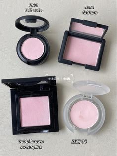 Pink Highlight Makeup, Cooltone Makeup Looks, Cool Toned Blush Makeup, Blush Under Eyes Makeup