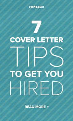 the words cover letter tips to get you hired read more on top of it