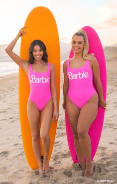 In celebration of the Dreamhouse as iconic as Barbie™ herself, we designed a line that encapsulates that Dream Life-- all things, sand, surf, lounge & fun in the sun. We created a collection that takes you from a workout class to a beach day with the fam, a day out with your friends to a cozy movie night and everyt Pink Barbie Costume, Barbie Swimsuit, New Barbie, Bodysuit Costume, Barbie Costume, Bathing Suits One Piece, Pink Barbie, Malibu Barbie, Plus Size Swim