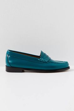 Bass Whitney Easy Loafer | Free People Bass Loafers, Bass Penny Loafers Woman, Blue Slip-on Loafers With Leather Sole, Navy Slip-on Leather Loafers, Purple Leather Slip-on Loafers, Menswear Inspired, Penny Loafers, Mens Fashion Shoes, Boho Outfits