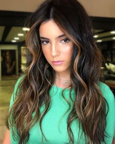 Money Pieces, Black Brown Hair, Light Blonde Highlights, Ash Blonde Highlights, Money Piece, Beach Wave Hair, Black Hair With Highlights, Dark Hair With Highlights, Brown Hair Balayage