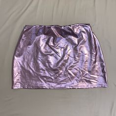 Brand New - Not Used At All, Needed A Few Options For A Concert :) Hollywood Arts, Metallic Mini Skirt, Party Fits, Neon Aesthetic, Pink Metallic, Samsung Wallpaper, The Little Mermaid, Mini Skirt, Womens Skirt