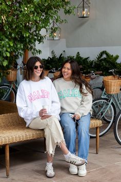 Introducing our Malibu Sweatshirt, a perfect blend of comfort and coastal vibes for those who embrace the sun, sand, and sea. Crafted with soft, breathable fabric, this sweatshirt is your go-to companion for breezy beach days or cozy evenings by the bonfire. The design captures the essence of pure joy with playful and vibrant hues that reflect the cheerful spirit of beach life. Embrace the sunshine in style and spread positive vibes with this Malibu Sweatshirt Sweatshirt – where comfort meets the carefree allure of the ocean. *White and Neon Pink, Sand and Teal are both puff print **For an oversized fit, size up 1-2 sizes** ***Washing Instructions: For best results, wash garment inside out in cold water. Avoid hot water to preserve fabric quality. Hang to dry to maintain shape and color vi Casual Cotton Sweatshirt For Vacation, Casual Cotton Sweatshirt For The Beach, Casual Crew Neck Sweatshirt For Vacation, Relaxed Fit Cotton Sweatshirt For Vacation, Casual Relaxed Fit Sweatshirt For Vacation, Long Sleeve Cotton Sweatshirt For The Beach, Comfortable White Sweatshirt For Leisure, Comfortable White Leisure Sweatshirt, White Relaxed Fit Sweatshirt For Beach