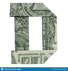 the letter e made out of dollar bills on a white background royalty images and clippings