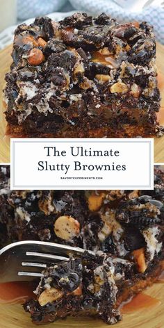 the ultimate chocolate brownie recipe with nuts and raisins