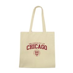 University of Chicago Maroons Institutional Seal Tote Bag Rectangular Bags For Daily Use And Back To School, School Canvas Shoulder Bag With Letter Print, Back To School Letter Print Shoulder Bag, School Shoulder Canvas Bag With Letter Print, Back To School Gift Tote Bag, Rectangular School Bags With Letter Print, Back To School Everyday Canvas Bag With Letter Print, Letter Print Satchel Canvas Bag For School, Back To School Gift Bags With Large Capacity