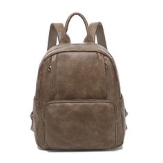 Style 23592 faux leather 10.25"W x 13.5"H x 5.5"Dzipper closureInside lining with 1 ZIP pocket1 front zip and 2 side open pockets Straw Bags, Crossbody Wallet, Leather Hobo Bag, Large Backpack, Small Accessories, Leather Hobo, Hobo Bag, Satchel Bags, Backpack Bags