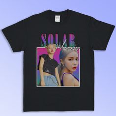 K-Pop Fashion is here!  This MAMAMOO T-shirt is everything you've dreamed of and more. It feels soft and lightweight, with the right amount of stretch. It will brings you the comfort and elegance to your life also when you are representing your favorite K-Pop band! We are using Gildan for all the items here! Product Detail : Preshrunk jersey knit Seamless double-needle 2.2 cm collar Taped neck and shoulders Double-needle sleeve and bottom hems Classic midweight fabric Tear away label Unisex sizi Kpop Graphic Print T-shirt For Summer, Black Kpop T-shirt With Graphic Design, Kpop Style Summer Top With Screen Print, Black Kpop Summer Tops, Black Kpop Tops For Summer, Black Kpop Style Summer Top, Kpop Black T-shirt With Graphic Print, Kpop Style Text Print T-shirt For Summer, Summer Crew Neck Kpop T-shirt