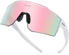 Adjustable UV400 Protection Riding Sunglasses 01 Stylish Polarized Sunglasses This windproof glasses are ideal for biking, cycling, driving, running, fishing, racing, golf, skating, climbing, trekking, baseball, volleyball, and other outdoor activities. And this sunglasses is not only suitable for adults, but also for kids. Multiple colors are available, from solid black to rainbow colors such as gradient blue, pink, orange, purple, green, and so on. One-piece lens design offers a wider field of Pit Viper Sunglasses, Running Sunglasses, Cycling Sunglasses, Spring Shower, Sports Glasses, Cool Sunglasses, Sports Sunglasses, Rainy Day Outfit, Sunglasses For Men