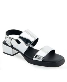 in stock Women's Diving, Low Heel Sandals, Silver Mirror, Silver Mirrors, Heel Sandals, Low Heels, Sandals Heels, Pick Up, In Store