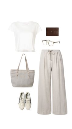 Zara Looks, Effortless Outfit, Casual Day Outfits, White Outfits, Dress Codes, Summer Wear, Work Outfit, Casual Style