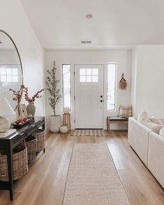 the living room is clean and ready to be used for guests or family members as well