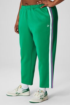 Tapered Tricot Pant Fabletics green female Activewear >> Womens >> Bottoms >> Pants & Joggers >> Joggers plus Everyday External Pocket Tapered golf pants. Female Activewear, Hole In One, Golf Pants, Tapered Pants, Golf Course, Active Wear For Women, Bottoms Pants, Womens Bottoms, Golf