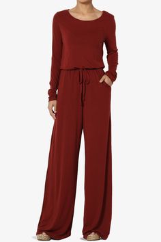 Xaren Long Sleeve Lounge Jumpsuit TALL PLUS Relaxed Fit Long Sleeve Jumpsuits For Loungewear, Relaxed Fit Long Sleeve Jumpsuits And Rompers For Lounging, Relaxed Fit Long Sleeve Jumpsuit For Lounging, Solid Relaxed Fit Jumpsuits And Rompers For Fall, Casual Solid Long Sleeve Jumpsuits And Rompers, Casual Long Sleeve Solid Jumpsuits And Rompers, Spring Long Sleeve Jumpsuits And Rompers For Lounging, Casual Long Sleeve Relaxed Fit Jumpsuits And Rompers, Long Sleeve Jumpsuits And Rompers For Loungewear