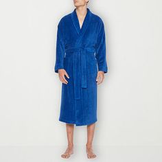 Super Soft and Cozy Plush Fleece Robe by Residence. Shawl collar robe has full sleeve, 2 roomy front pockets and adjustable belt loops at the waist allowing for the perfect fit. Traditional plaid feels like a blanket with sleeves.Closure Type: TieNeckline: Open NeckPockets: 2 Front Slip PocketsSleeve Length: Long SleeveApparel Length: 50 InchesFiber Content: 100% PolyesterFabric Description: FleeceLining: UnlinedRobe Length: Long LengthCollar: Shawl CollarCare: Machine Wash, Tumble DryCountry of Fleece Robe, Men's Robes, Mens Fleece, Adjustable Belt, Big And Tall, Shawl Collar, Long Length, Full Sleeve, Mens Long Sleeve