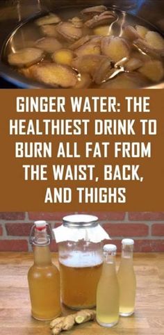 Ginger has huge health benefits. It is very useful because it can activate your metabolism to lose weight in a healthy way. The good thi... #ginger #gingerwater  #health #healthy #healthcare #wellness #burnfat #fat #fatloss #losefat Turmeric Water, Turmeric Health, Lemon Diet, Detox Diets, Detox Waters, Natural Detox Drinks, Natural Colon Cleanse